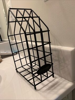 Norwex Black Wire Organizer Rack